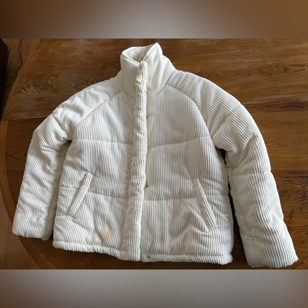 HYFVE White Puffer Jacket